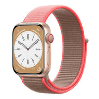 Thumbnail for Nylon Sport Strap For Apple Watches Neon Pink