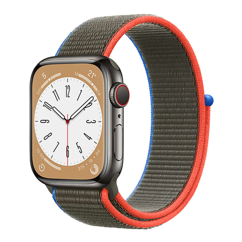 Nylon Sport Strap For Apple Watches Olive