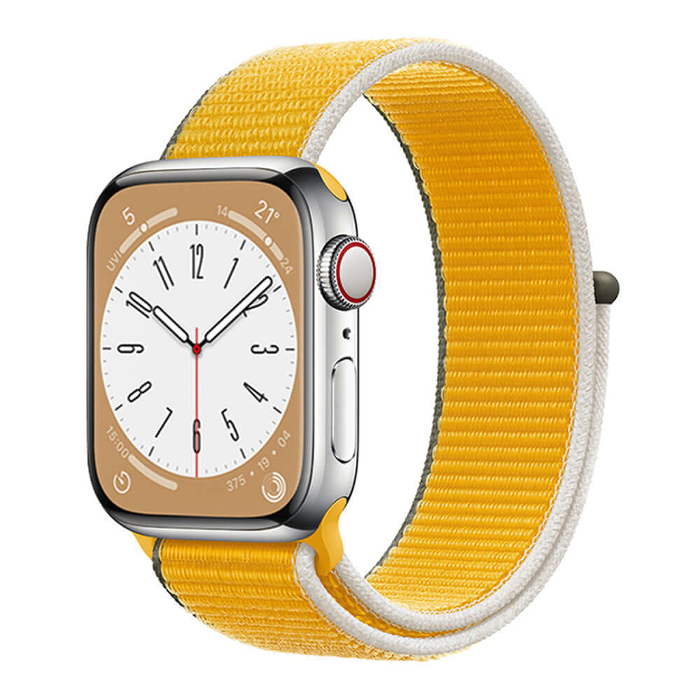 Nylon sport Strap For Apple Watches Sunflower
