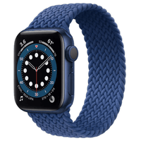 Thumbnail for Braided Elastic Apple Watch Strap in Deep Blue