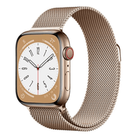 Thumbnail for Milanese Mesh Metal Apple Watch Strap in Rose Gold