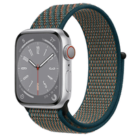 Thumbnail for Nylon Sport Apple Watch Strap in Neptune Green