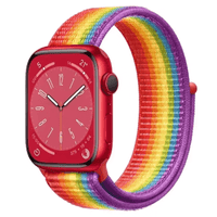 Thumbnail for Nylon Sport Apple Watch Strap in Rainbow