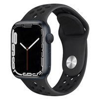 Thumbnail for Silicone Sport Watch Band for Apple Watch in Black