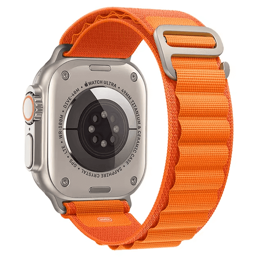 Summit Series Loop Strap For Apple Watches in Orange