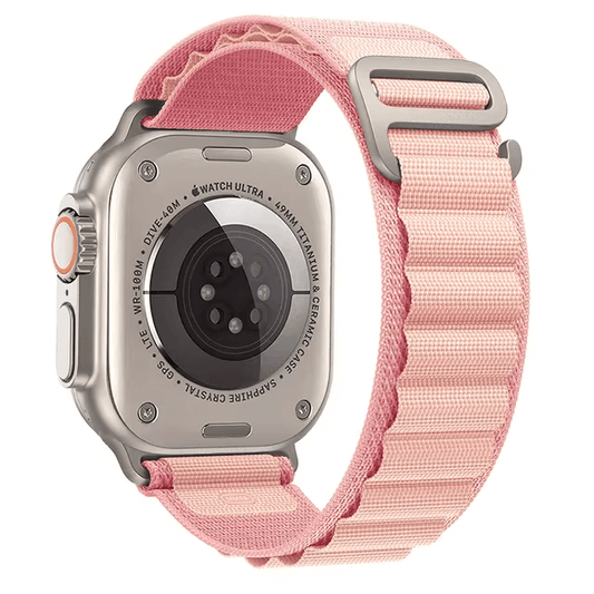 Summit Series Loop Strap For Apple Watches in Pink