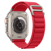 Thumbnail for Summit Series Loop Strap For Apple Watches in Red