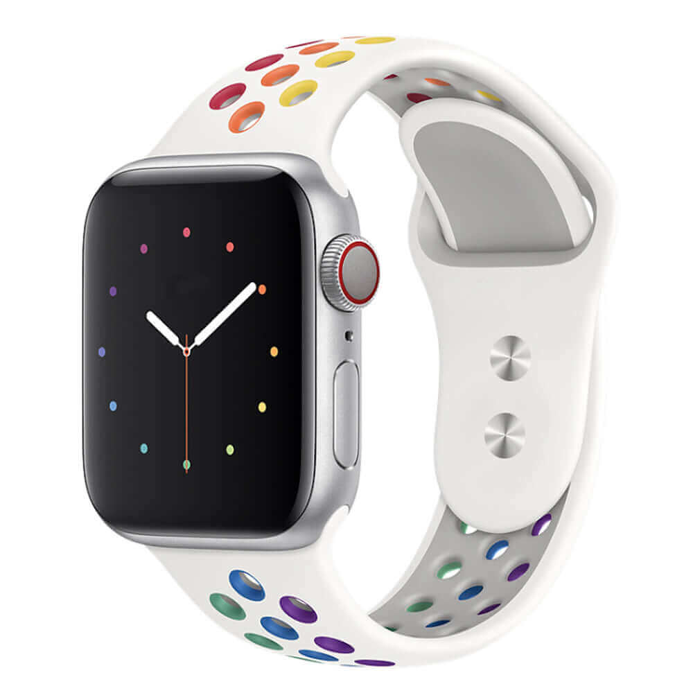 Silicone Sport Watch Band For Apple Watch Limited Edition Pride