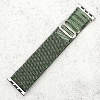 Summit Series Watch Strap For Apple Watch In Green 1