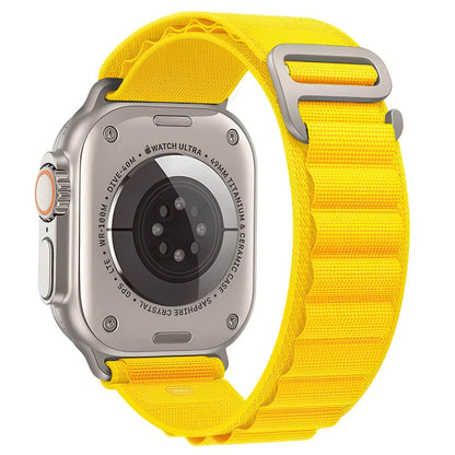Summit Series Watch Strap For Apple Watch In Yellow DiscountAStraps