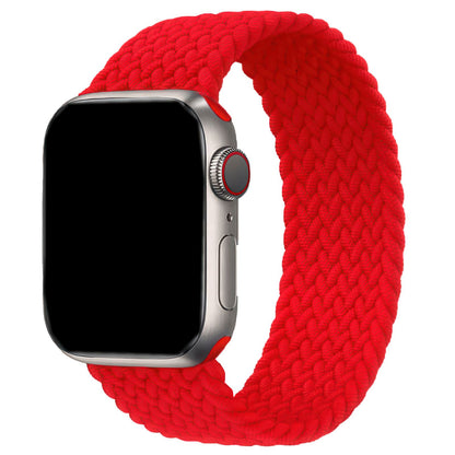 Braided Elastic Watch Band For Apple Watch in Racing Red DiscountAStraps