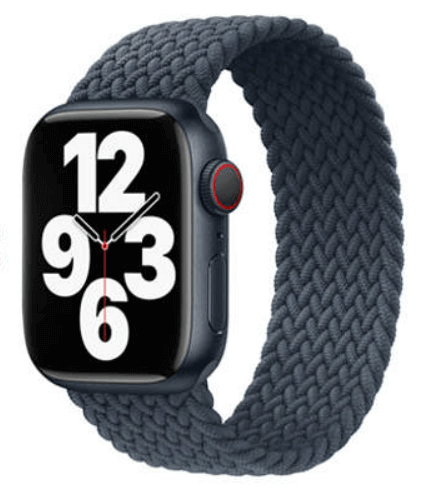 Braided Elastic Strap For Apple Watch Abyss
