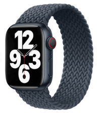 Thumbnail for Braided Elastic Strap For Apple Watch Abyss