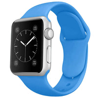 Thumbnail for Silicone Apple Watch Strap Brilliant Blue
