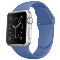 Thumbnail for Silicone Apple Watch Strap Calm Blue