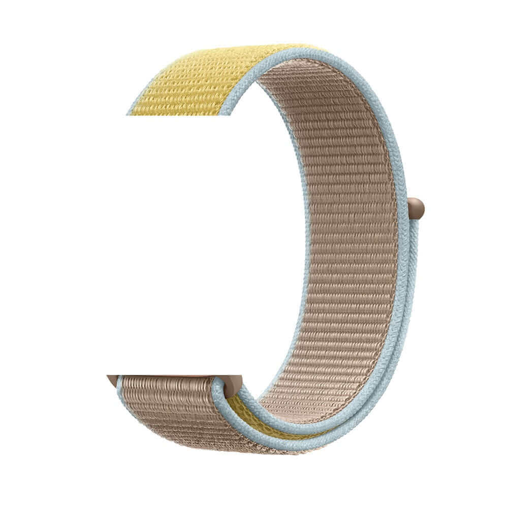 Nylon sport Strap For Apple Watches Camel