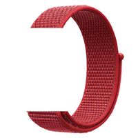 Thumbnail for Nylon sport Strap For Apple Watches China Red