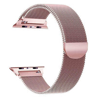 Thumbnail for Milanese Metal Apple Strap in Chrome Pink