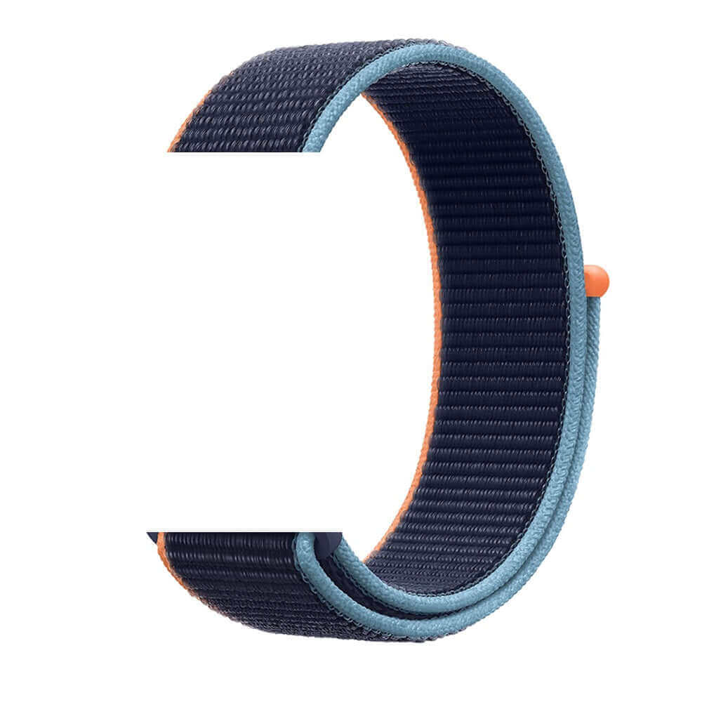 Nylon sport Strap For Apple Watches Deep Navy
