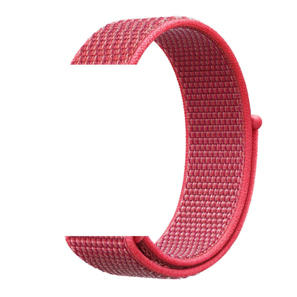 Nylon sport Strap For Apple Watches Hibiscus