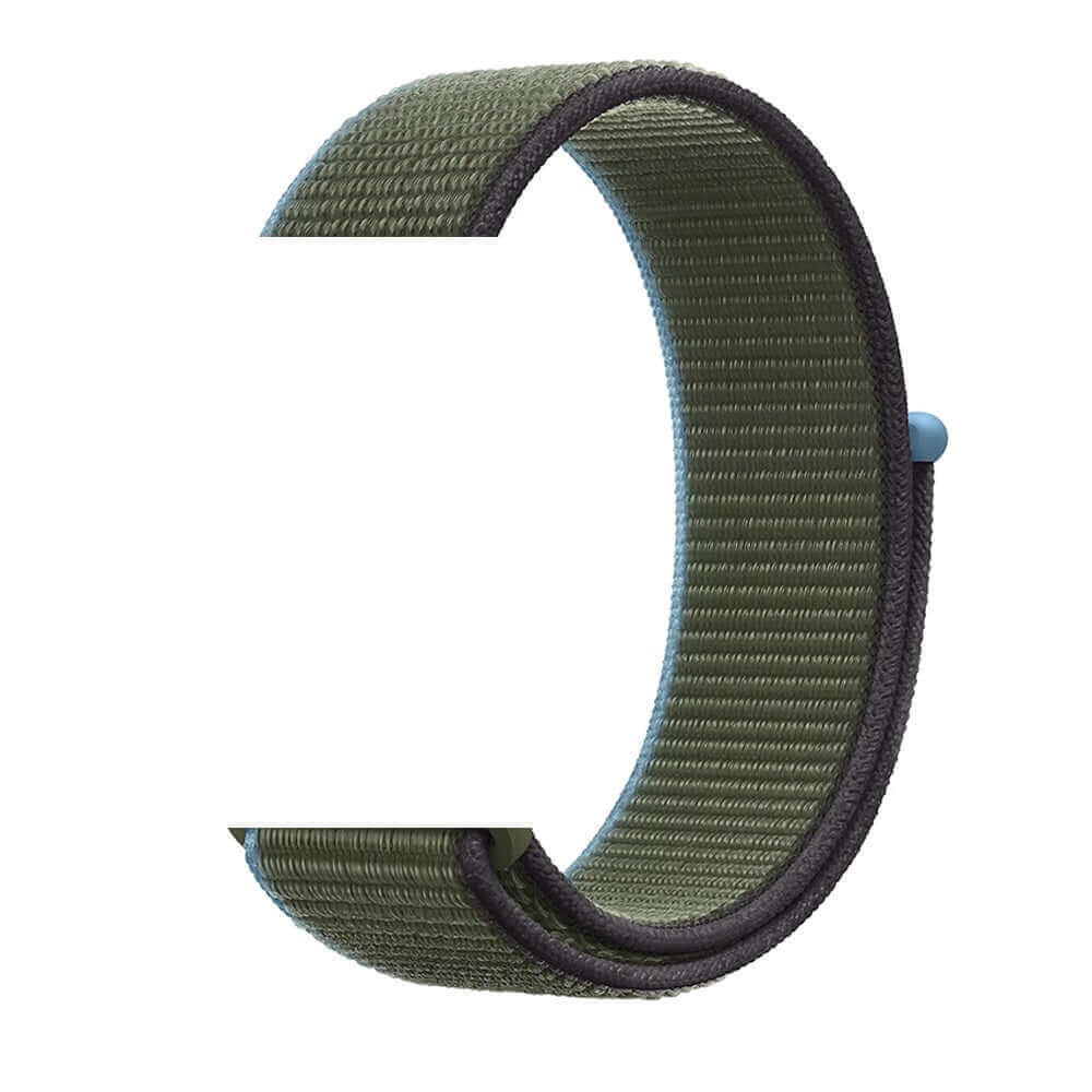 Nylon sport Strap For Apple Watches Inverness Green