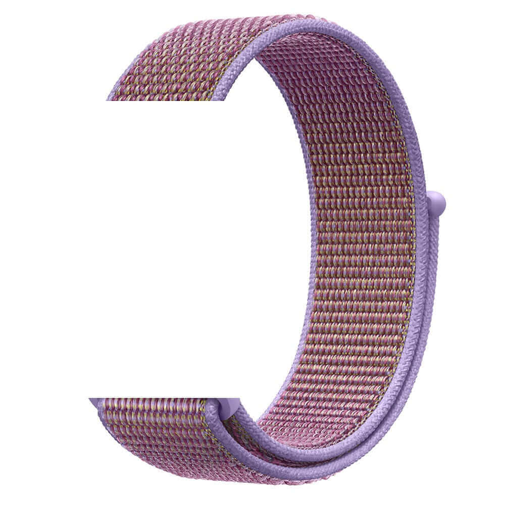 Nylon sport Strap For Apple Watches Lilac
