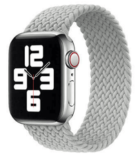 Thumbnail for Braided Elastic Strap For Apple Watch Pearl