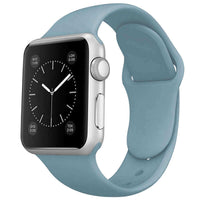 Thumbnail for Silicone Apple Watch Strap Powder Blue