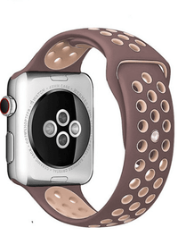 Thumbnail for Silicone Sport Watch Band For Apple Watch Smokey-Mauve