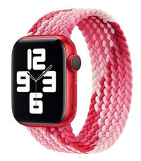 Thumbnail for Braided Elastic Strap For Apple Watch Strawberry