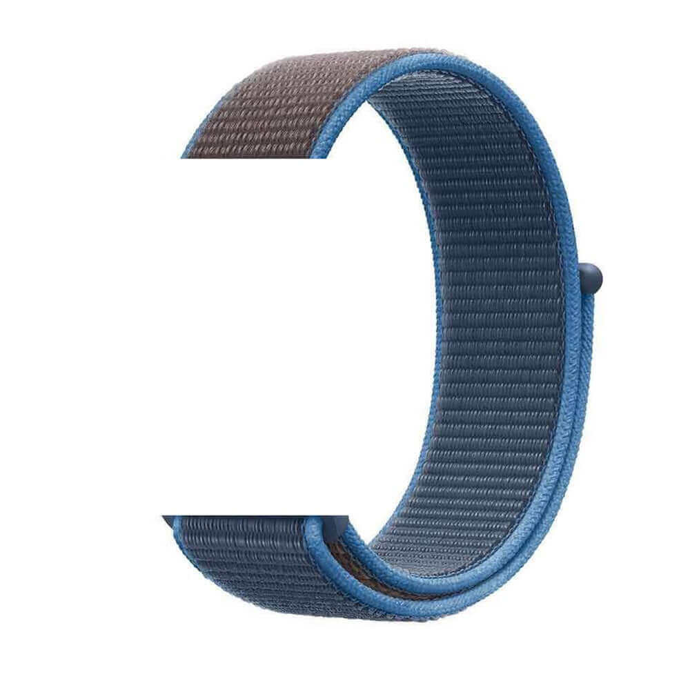 Nylon sport Strap For Apple Watches Surf Blue