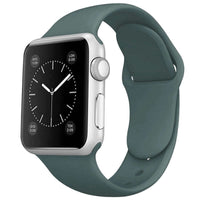 Thumbnail for Silicone Sport Watch Band For Apple Watch Swamp Green
