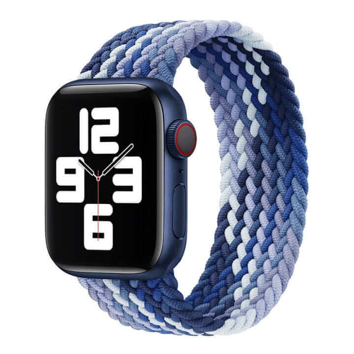 Braided Elastic Strap For Apple Watch Whirlpool
